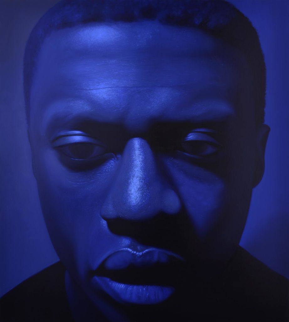 Abdelhak Benallou, Merveille, 2022 huile sur toile